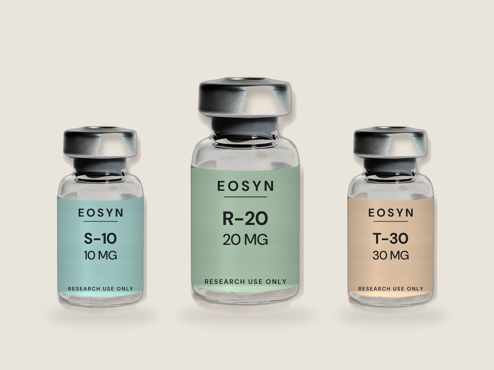 Eosyn Labs research peptide vials